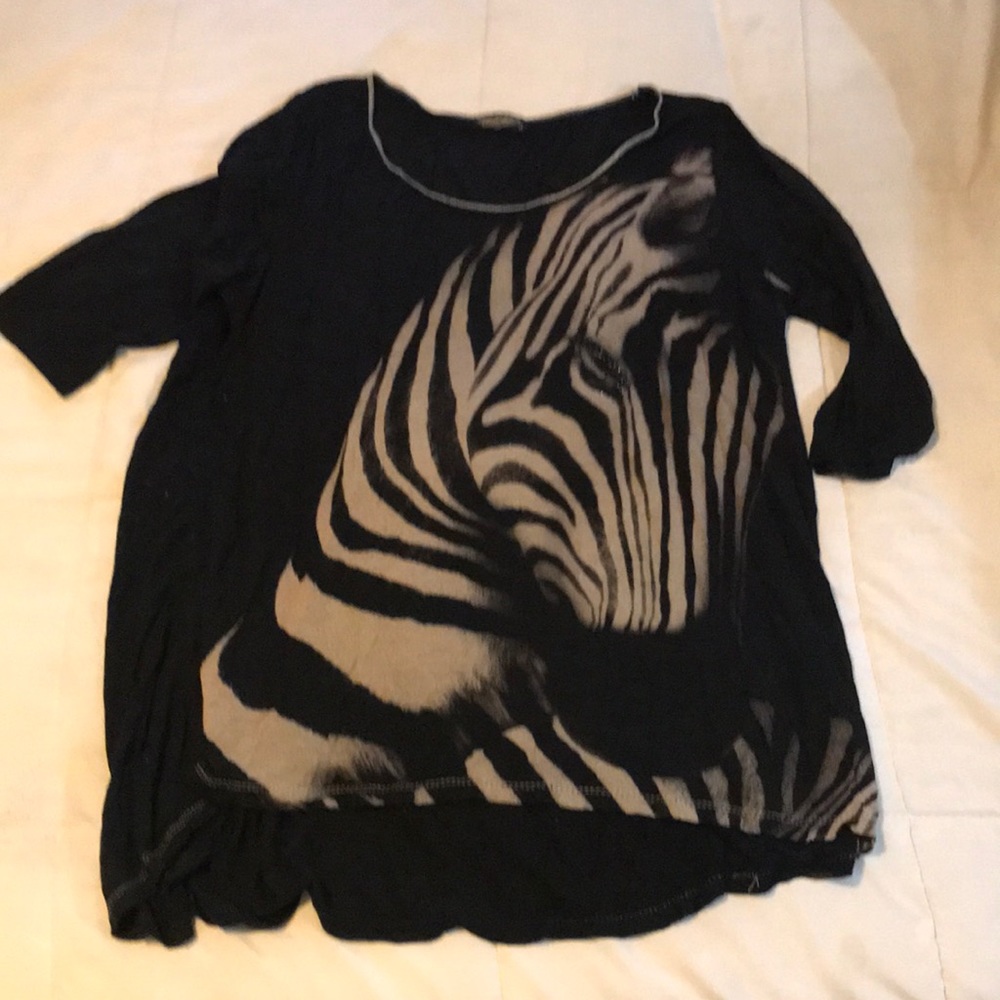 Vanilla Sugar zebra top